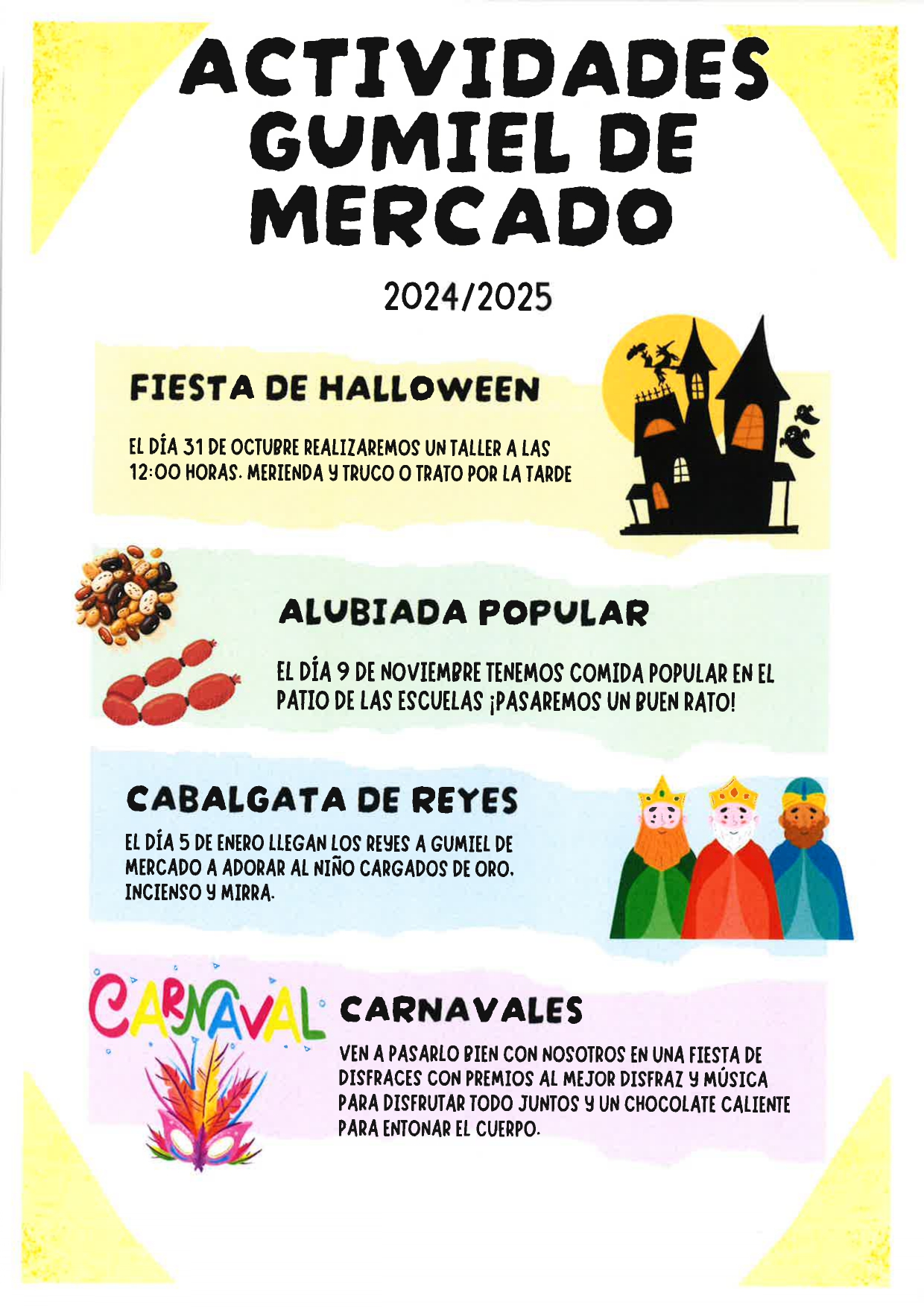 ACTIVIDADES EN GUMIEL DE MERCADO